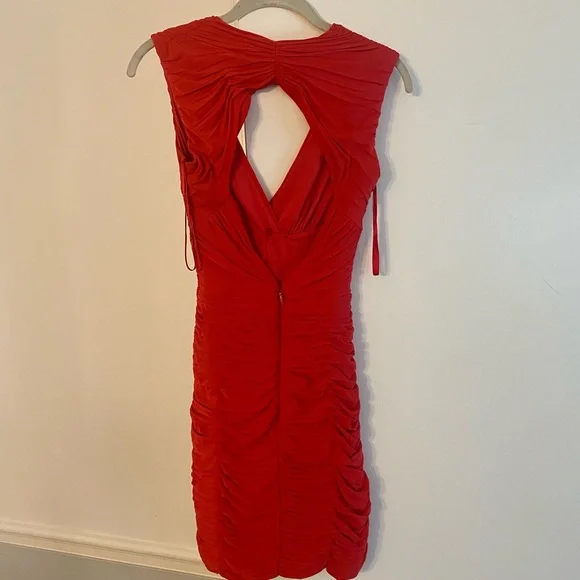 BCBGMaxAzria | Dresses | Red Bcbg Max Azria Cocktail Dress | Poshmark